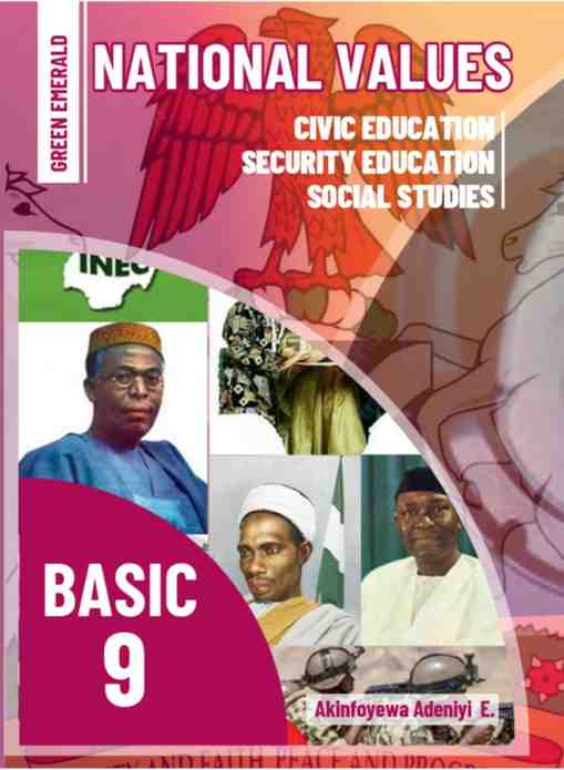 National Values for JSS 3